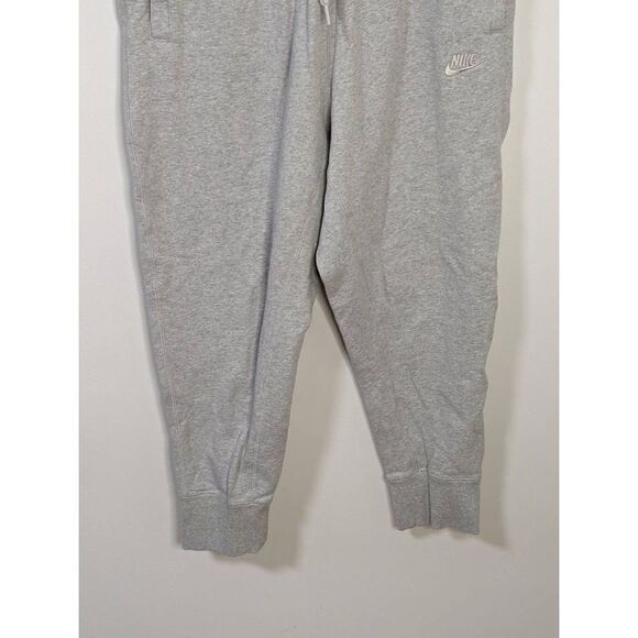 Nike Gray Drawstring Waist Sweatpants - Size L - Picture 3 of 8